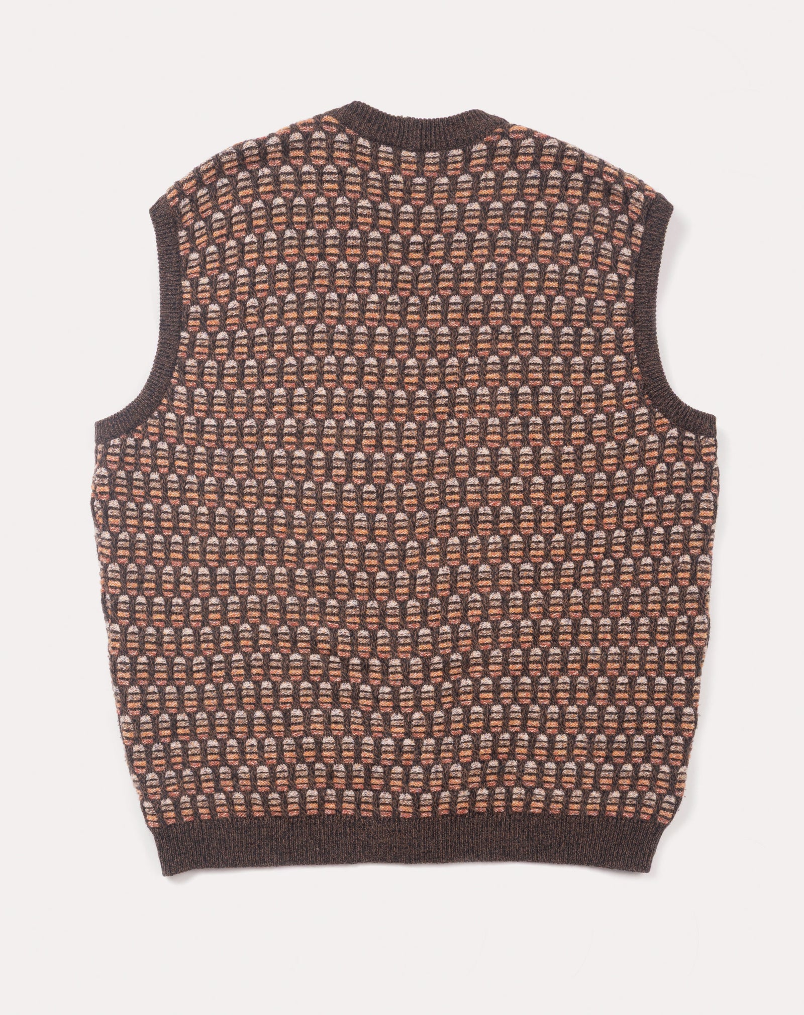 PATTERNED WOOL VEST