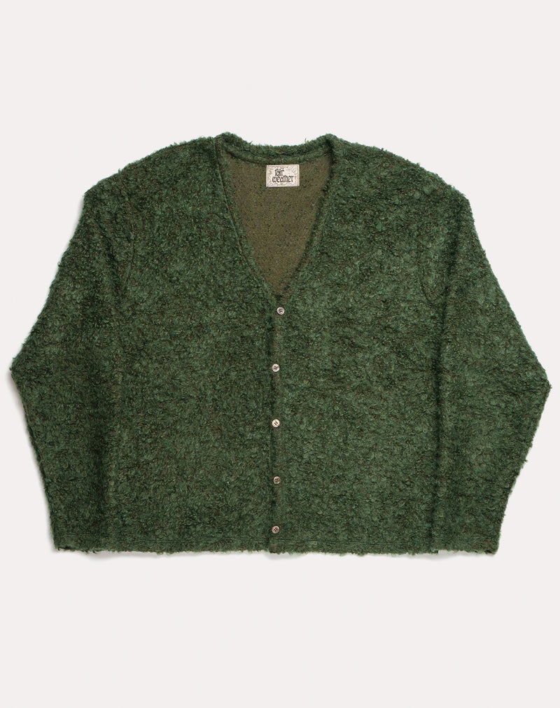 MOSS WOOL CARDIGAN