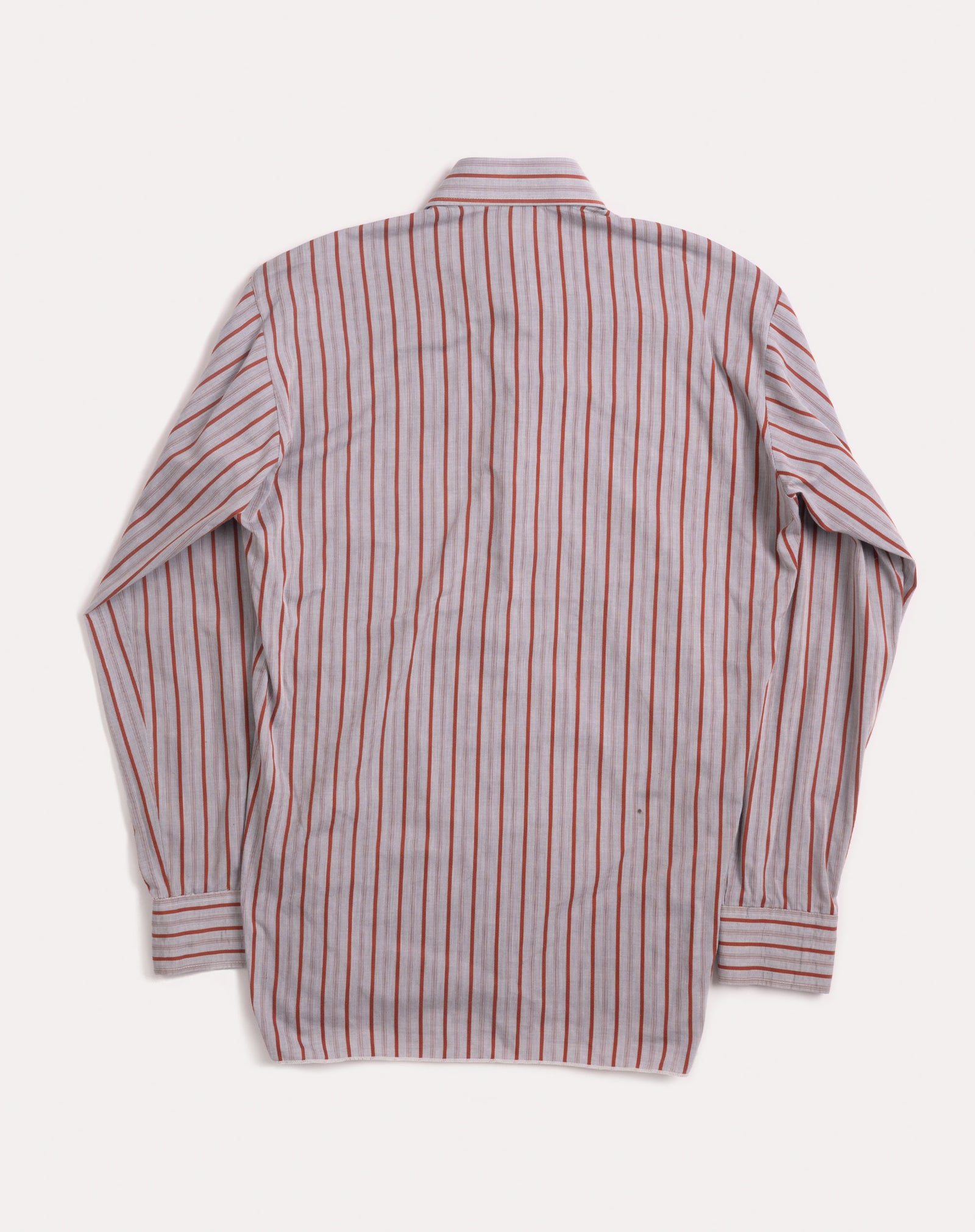 STRIPED MAROON SHIRT