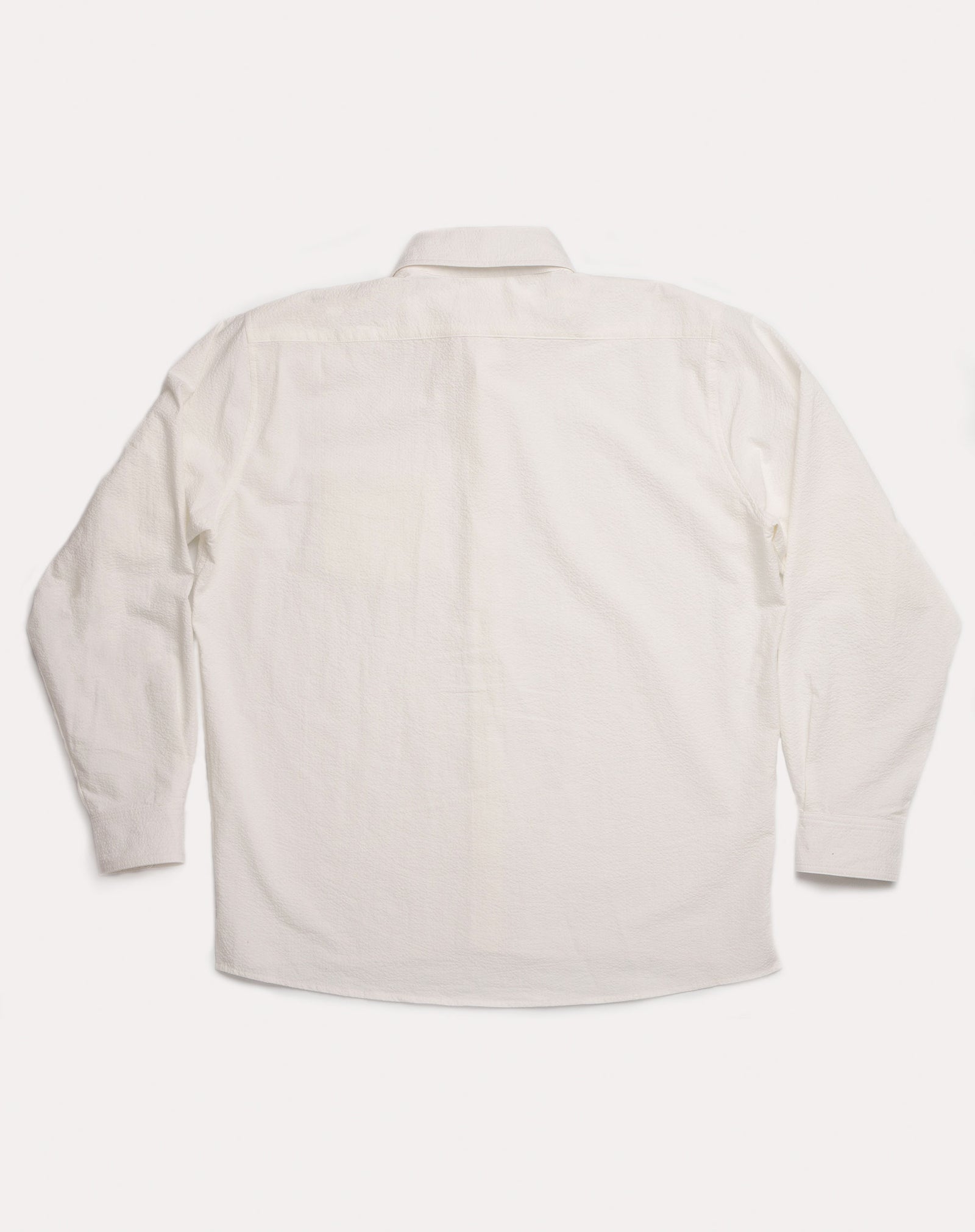 IVORY SEERSUCKER SHIRT