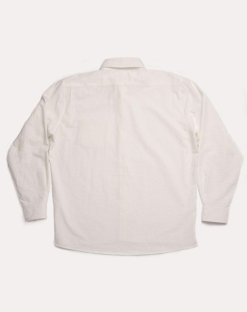 IVORY SEERSUCKER SHIRT